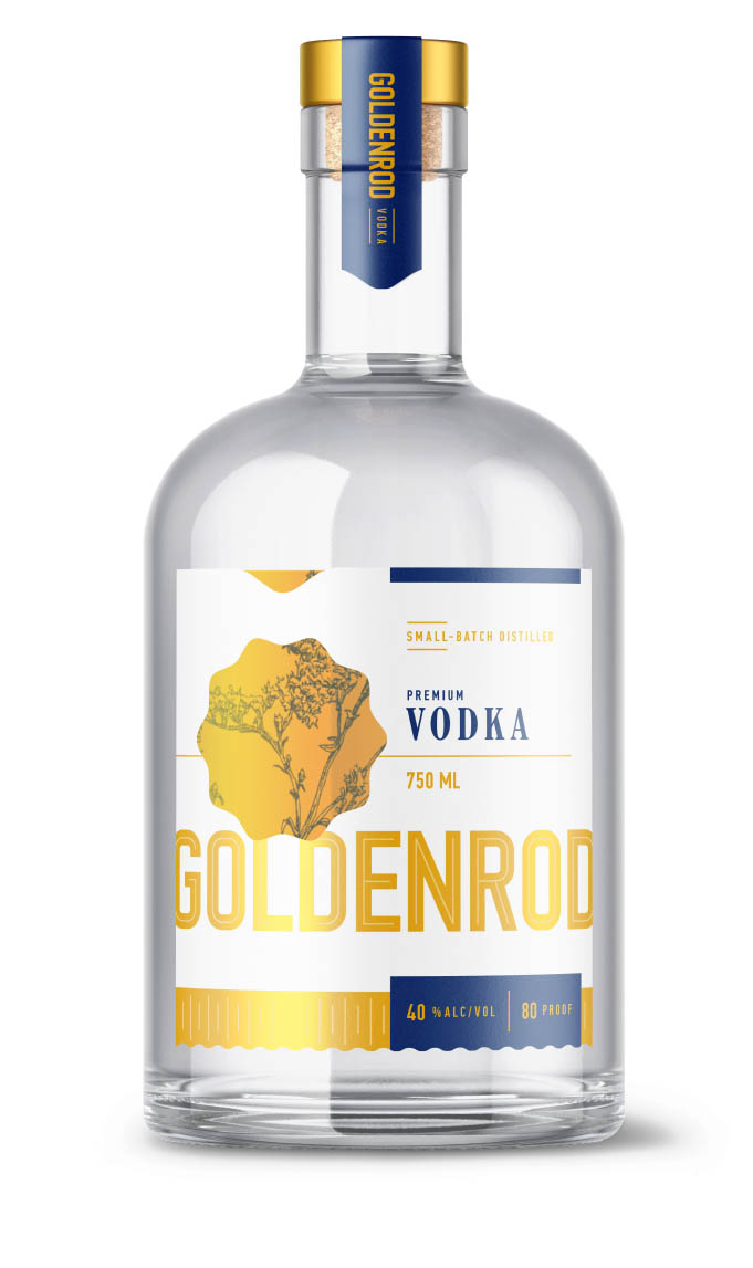 Goldenrod Vodka bottle image